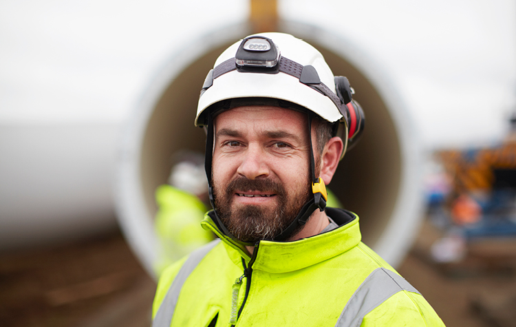 Ingeniør på arbejde